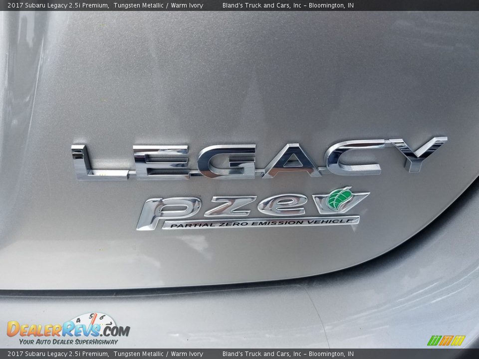 2017 Subaru Legacy 2.5i Premium Tungsten Metallic / Warm Ivory Photo #6