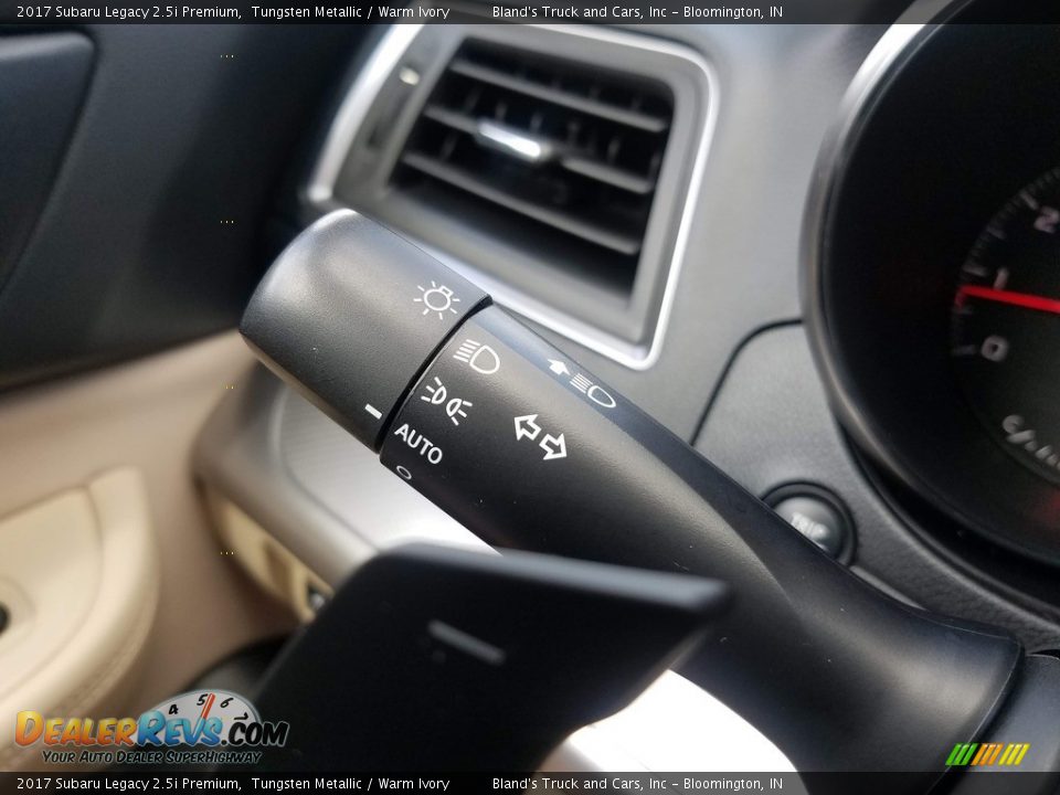 2017 Subaru Legacy 2.5i Premium Tungsten Metallic / Warm Ivory Photo #22