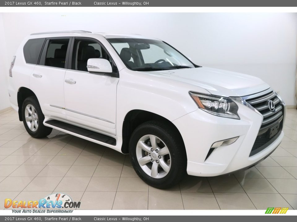 2017 Lexus GX 460 Starfire Pearl / Black Photo #1