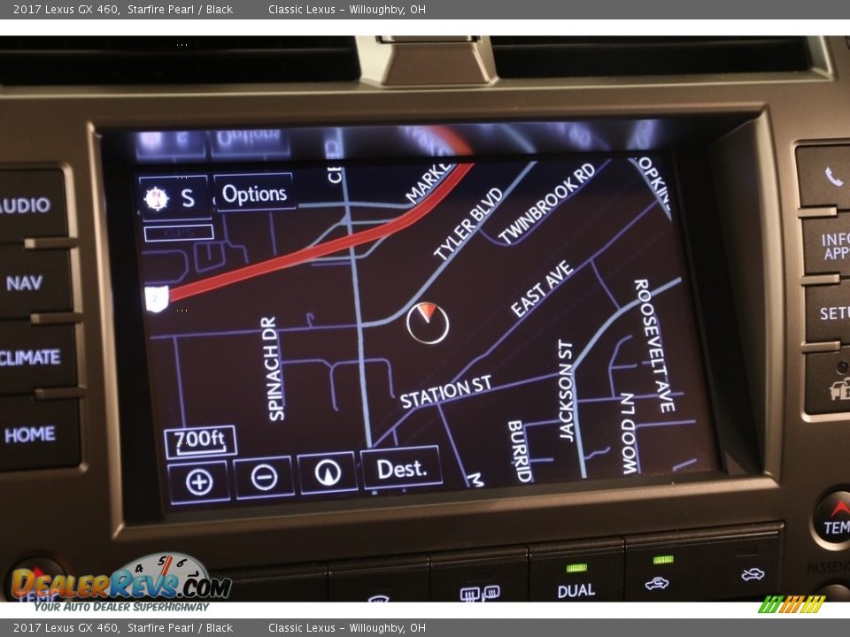 2017 Lexus GX 460 Starfire Pearl / Black Photo #14