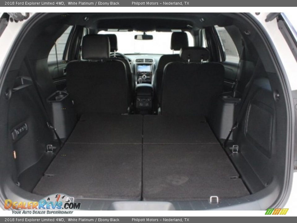 2018 Ford Explorer Limited 4WD White Platinum / Ebony Black Photo #29