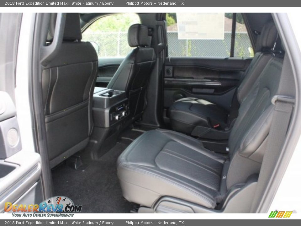 2018 Ford Expedition Limited Max White Platinum / Ebony Photo #26