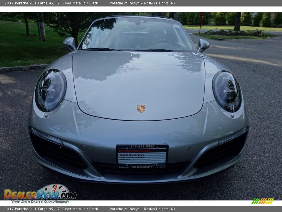 2017 Porsche 911 Targa 4S GT Silver Metallic / Black Photo #2