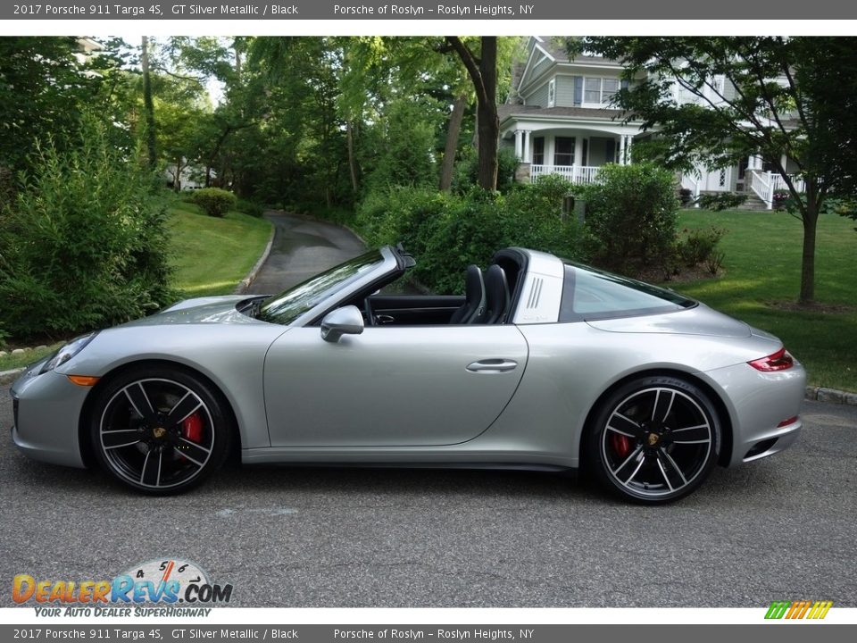 GT Silver Metallic 2017 Porsche 911 Targa 4S Photo #3