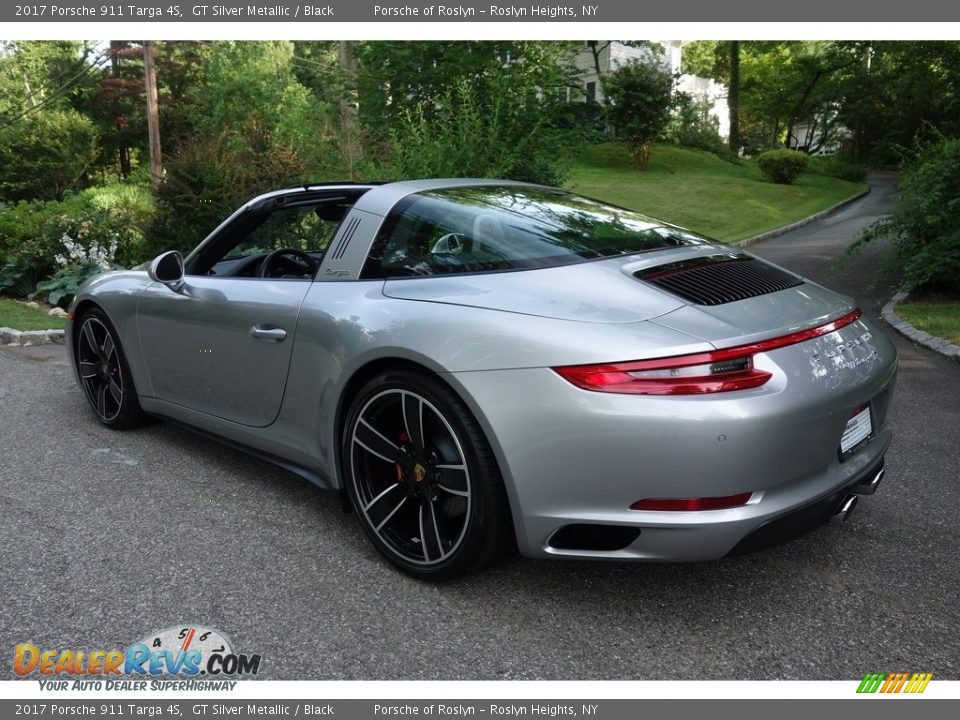 2017 Porsche 911 Targa 4S GT Silver Metallic / Black Photo #4
