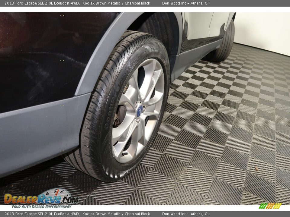 2013 Ford Escape SEL 2.0L EcoBoost 4WD Kodiak Brown Metallic / Charcoal Black Photo #24