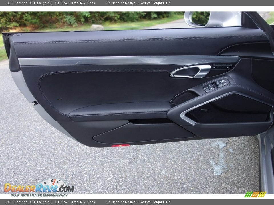2017 Porsche 911 Targa 4S GT Silver Metallic / Black Photo #11