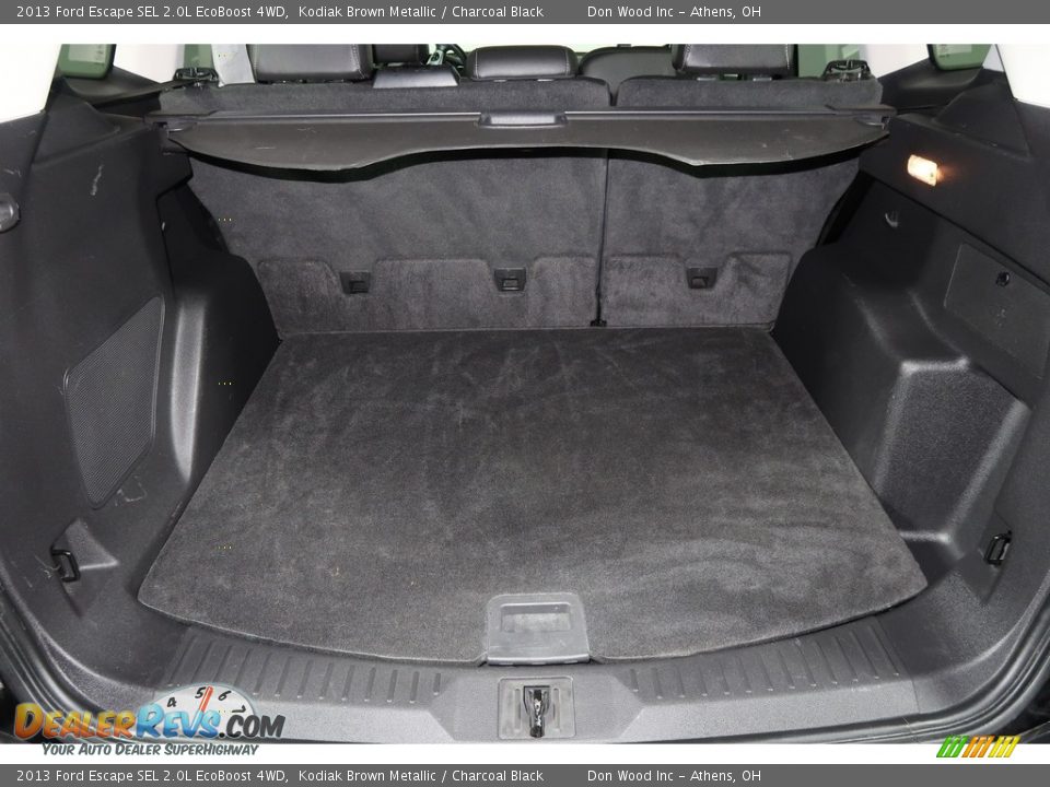 2013 Ford Escape SEL 2.0L EcoBoost 4WD Kodiak Brown Metallic / Charcoal Black Photo #26
