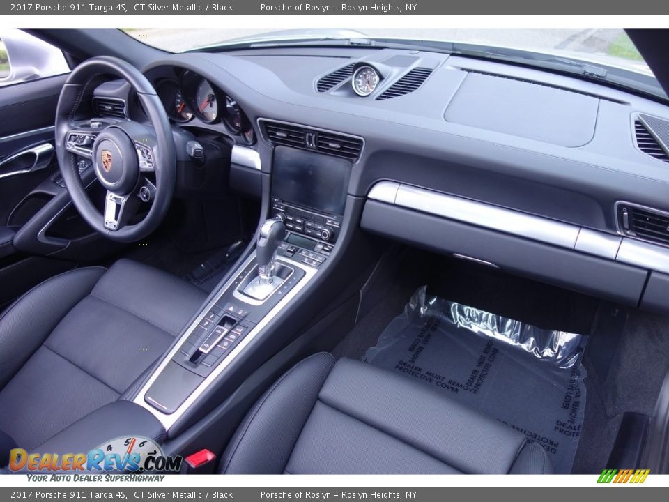 2017 Porsche 911 Targa 4S GT Silver Metallic / Black Photo #13