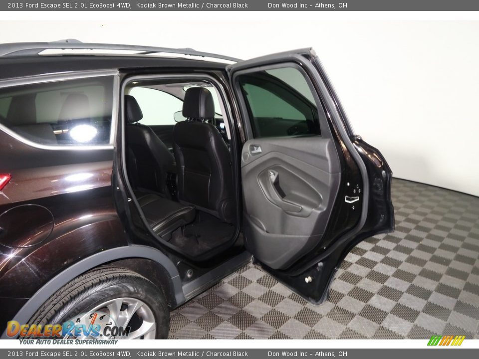 2013 Ford Escape SEL 2.0L EcoBoost 4WD Kodiak Brown Metallic / Charcoal Black Photo #30