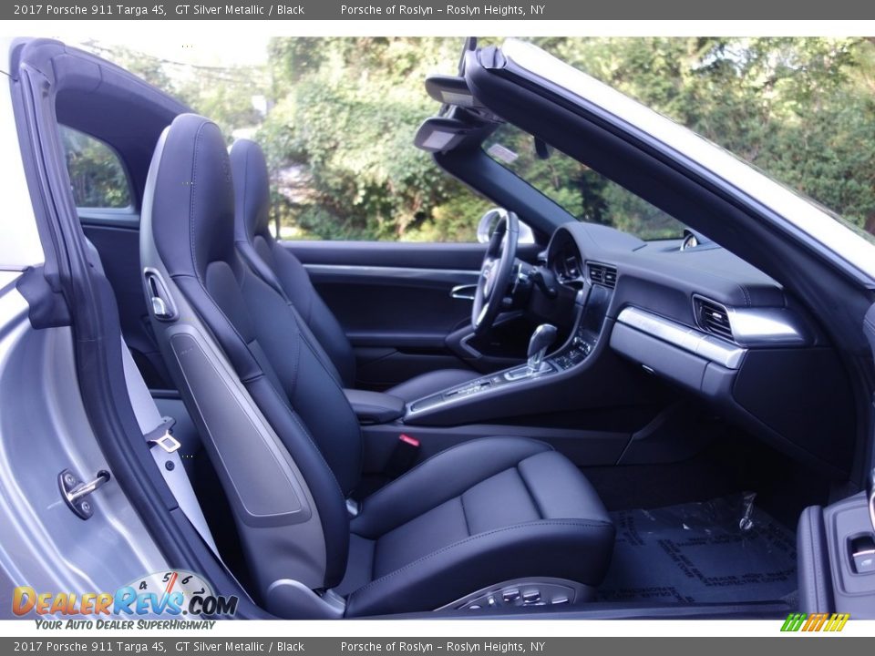 2017 Porsche 911 Targa 4S GT Silver Metallic / Black Photo #15