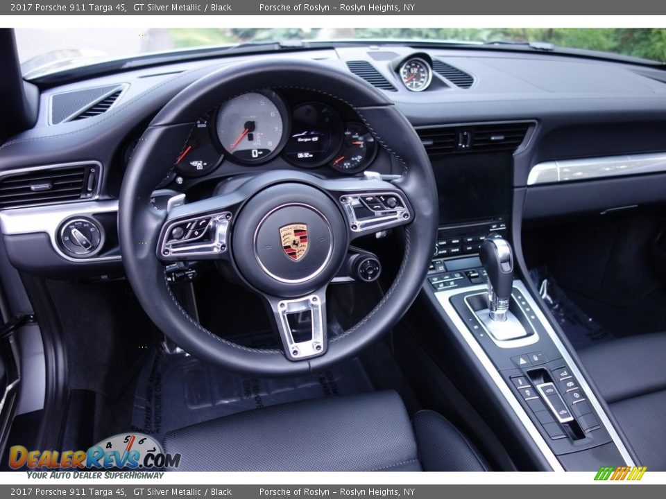 2017 Porsche 911 Targa 4S GT Silver Metallic / Black Photo #17