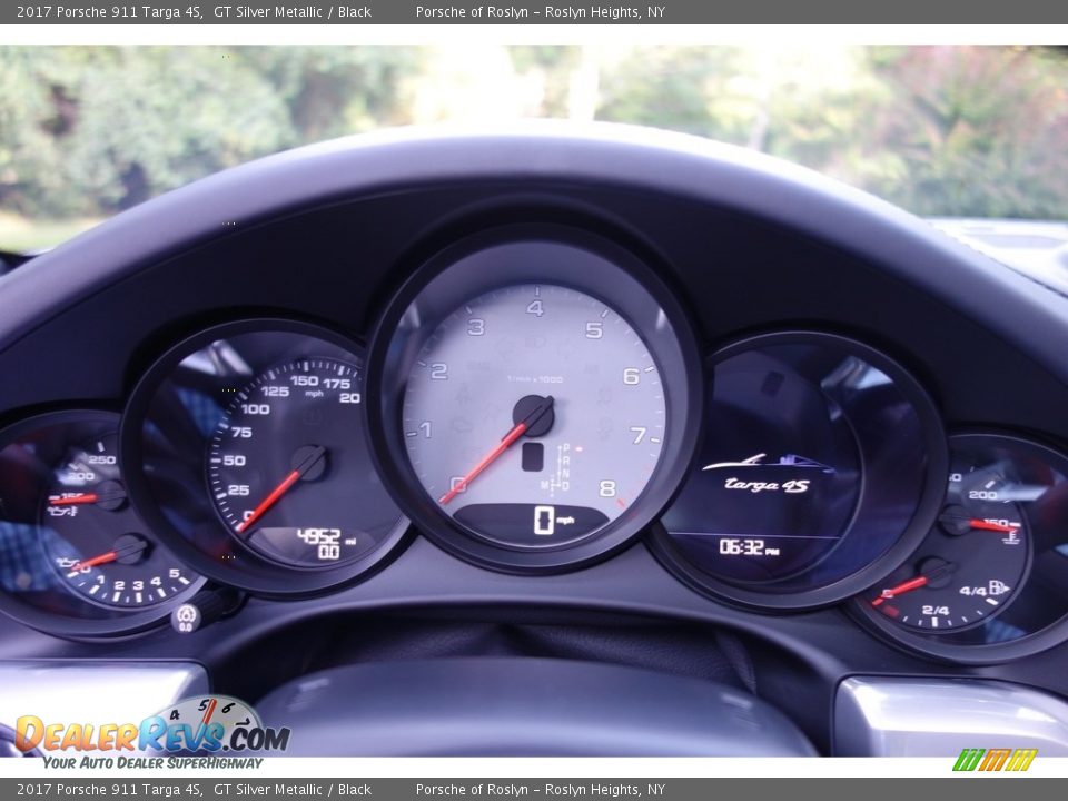 2017 Porsche 911 Targa 4S Gauges Photo #18