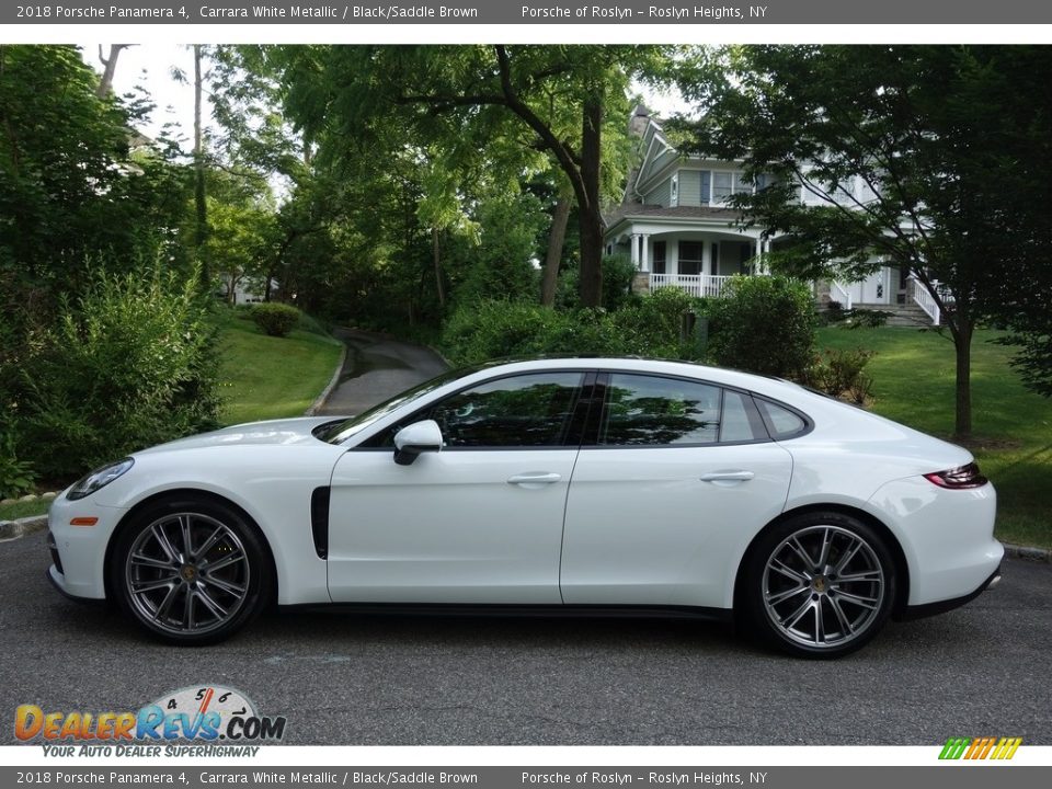 Carrara White Metallic 2018 Porsche Panamera 4 Photo #3