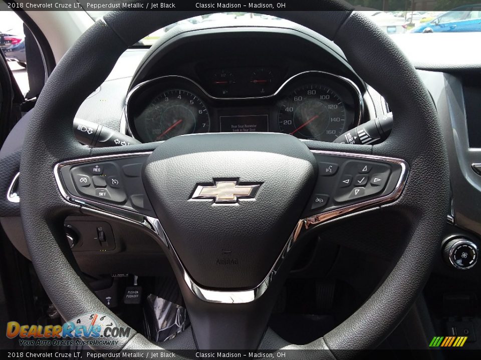 2018 Chevrolet Cruze LT Pepperdust Metallic / Jet Black Photo #10