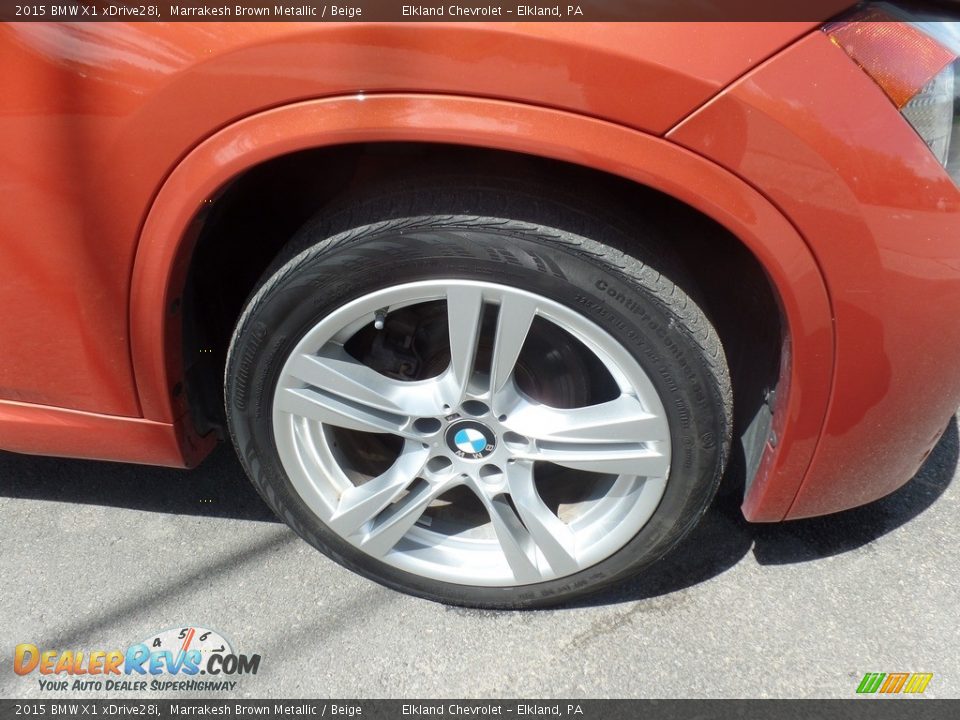 2015 BMW X1 xDrive28i Marrakesh Brown Metallic / Beige Photo #10