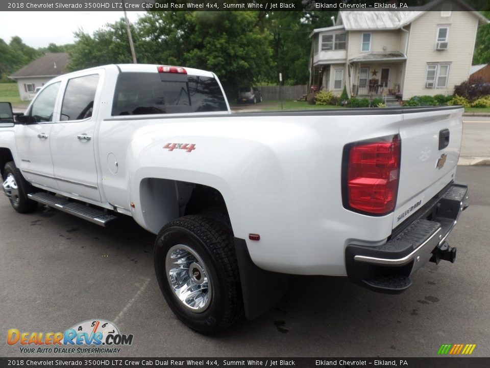 2018 Chevrolet Silverado 3500HD LTZ Crew Cab Dual Rear Wheel 4x4 Summit White / Jet Black Photo #6