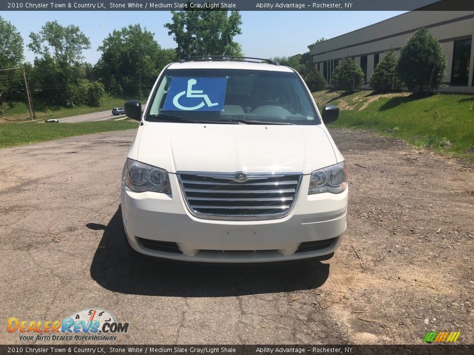 2010 Chrysler Town & Country LX Stone White / Medium Slate Gray/Light Shale Photo #5