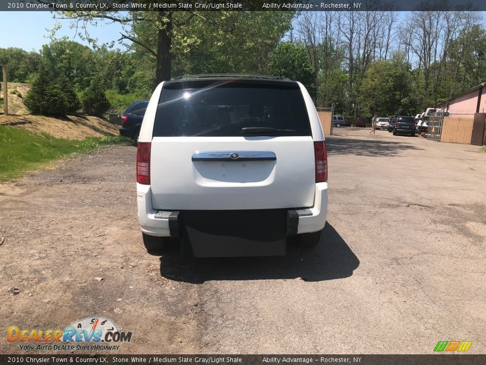 2010 Chrysler Town & Country LX Stone White / Medium Slate Gray/Light Shale Photo #9