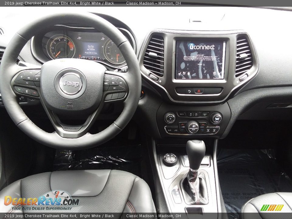 2019 Jeep Cherokee Trailhawk Elite 4x4 Bright White / Black Photo #7