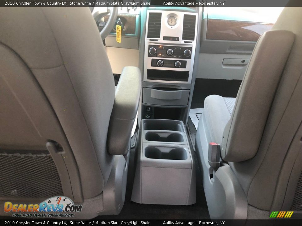 2010 Chrysler Town & Country LX Stone White / Medium Slate Gray/Light Shale Photo #11