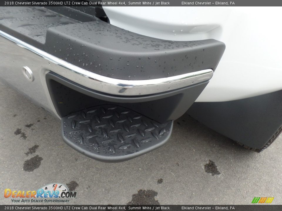 2018 Chevrolet Silverado 3500HD LTZ Crew Cab Dual Rear Wheel 4x4 Summit White / Jet Black Photo #14