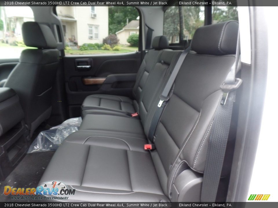 2018 Chevrolet Silverado 3500HD LTZ Crew Cab Dual Rear Wheel 4x4 Summit White / Jet Black Photo #20
