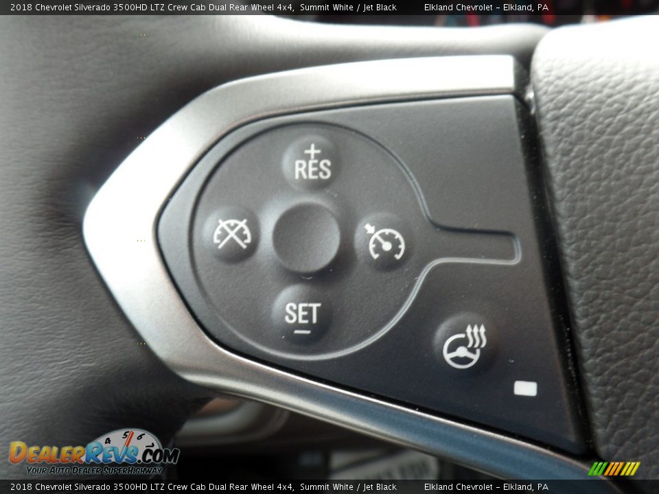 2018 Chevrolet Silverado 3500HD LTZ Crew Cab Dual Rear Wheel 4x4 Summit White / Jet Black Photo #29