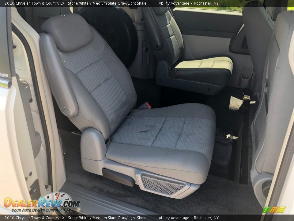 2010 Chrysler Town & Country LX Stone White / Medium Slate Gray/Light Shale Photo #26