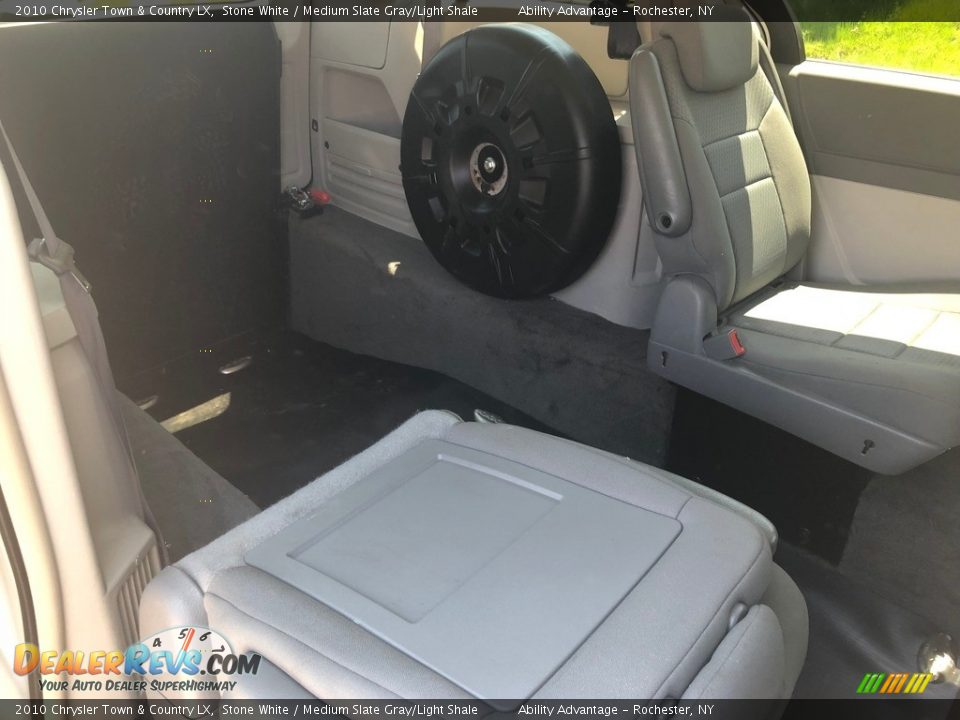 2010 Chrysler Town & Country LX Stone White / Medium Slate Gray/Light Shale Photo #28