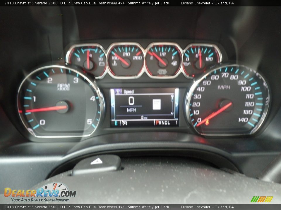 2018 Chevrolet Silverado 3500HD LTZ Crew Cab Dual Rear Wheel 4x4 Summit White / Jet Black Photo #32