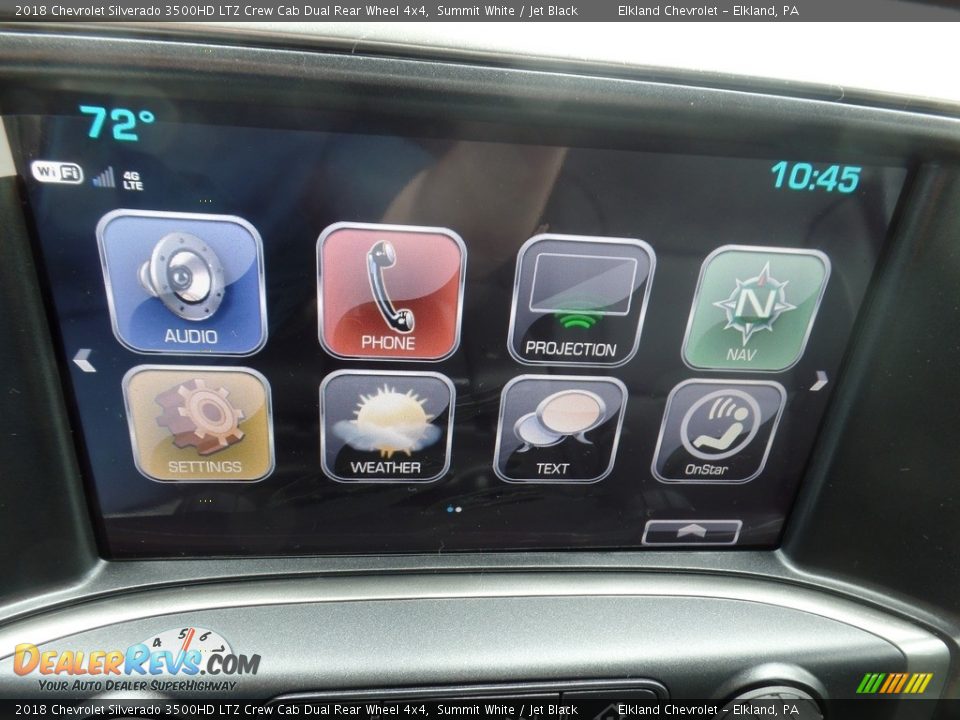 2018 Chevrolet Silverado 3500HD LTZ Crew Cab Dual Rear Wheel 4x4 Summit White / Jet Black Photo #33