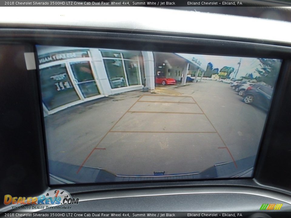 2018 Chevrolet Silverado 3500HD LTZ Crew Cab Dual Rear Wheel 4x4 Summit White / Jet Black Photo #34