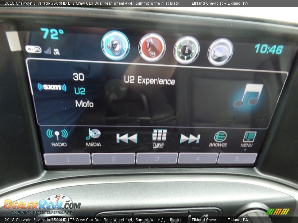 2018 Chevrolet Silverado 3500HD LTZ Crew Cab Dual Rear Wheel 4x4 Summit White / Jet Black Photo #35