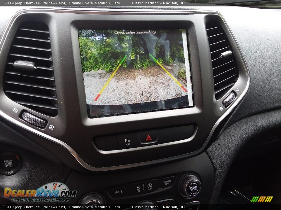 2019 Jeep Cherokee Trailhawk 4x4 Granite Crystal Metallic / Black Photo #13