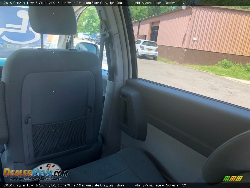 2010 Chrysler Town & Country LX Stone White / Medium Slate Gray/Light Shale Photo #34