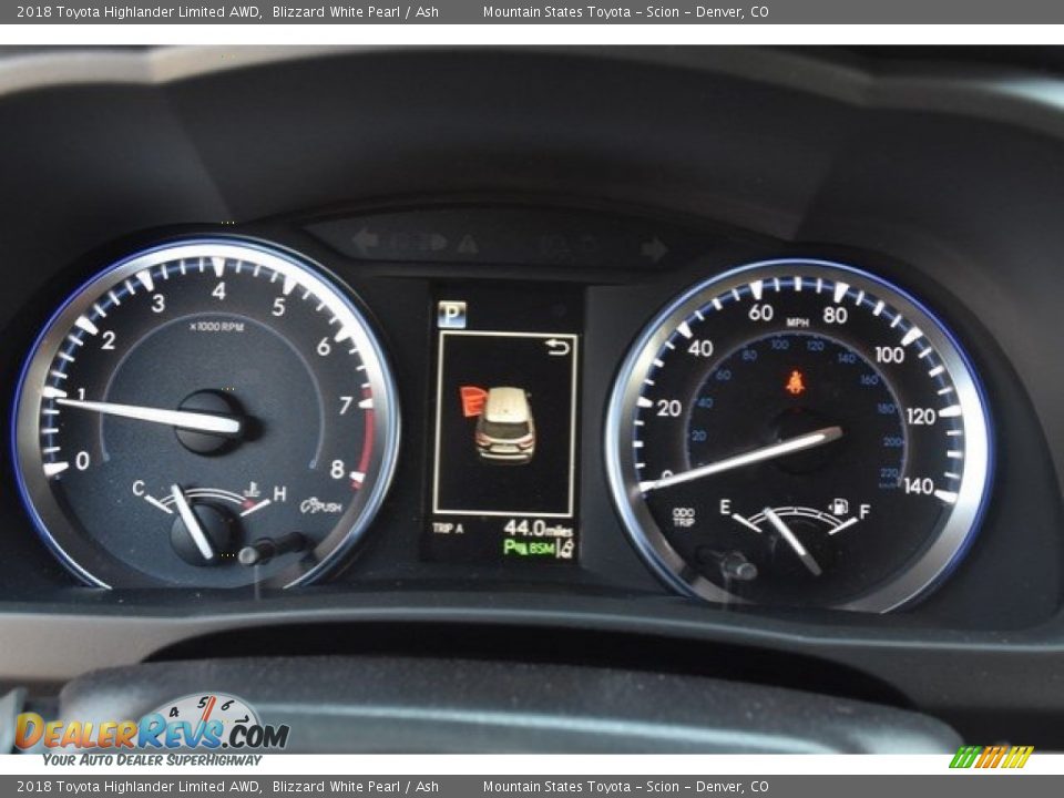 2018 Toyota Highlander Limited AWD Blizzard White Pearl / Ash Photo #32