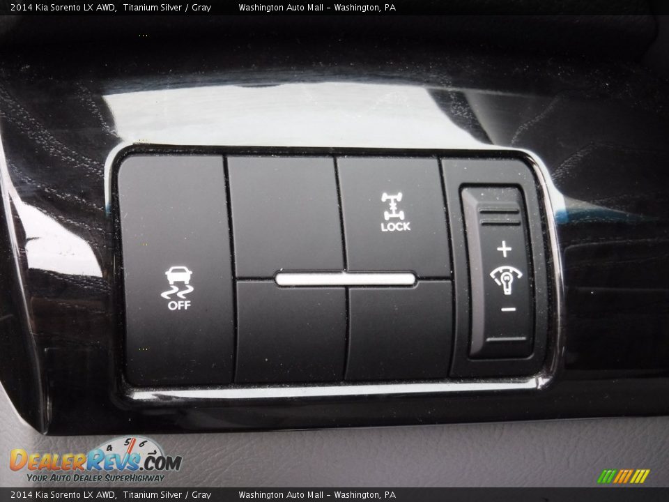 2014 Kia Sorento LX AWD Titanium Silver / Gray Photo #11