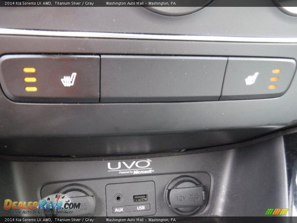 2014 Kia Sorento LX AWD Titanium Silver / Gray Photo #16