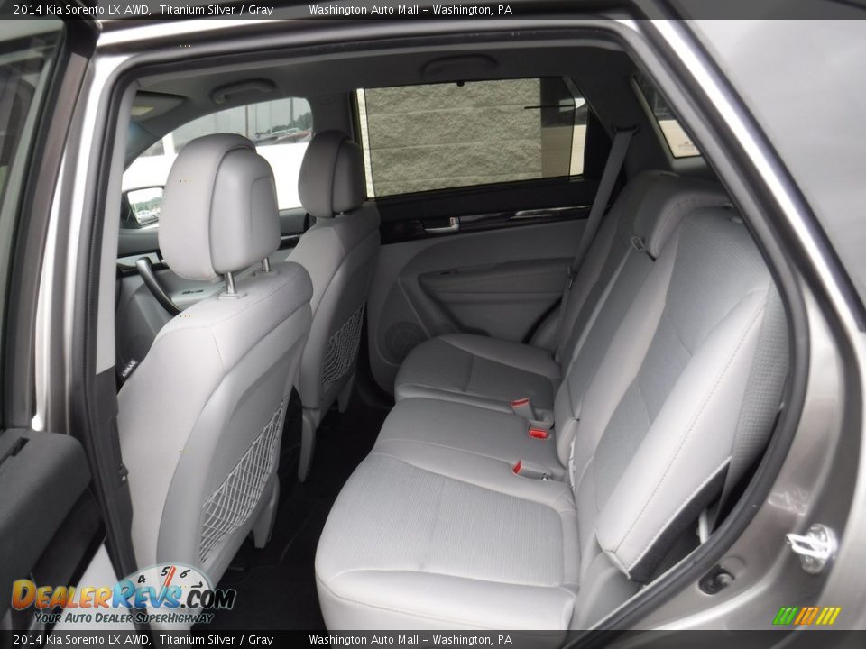 2014 Kia Sorento LX AWD Titanium Silver / Gray Photo #20