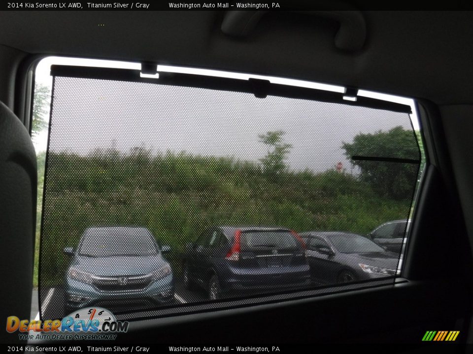 2014 Kia Sorento LX AWD Titanium Silver / Gray Photo #21