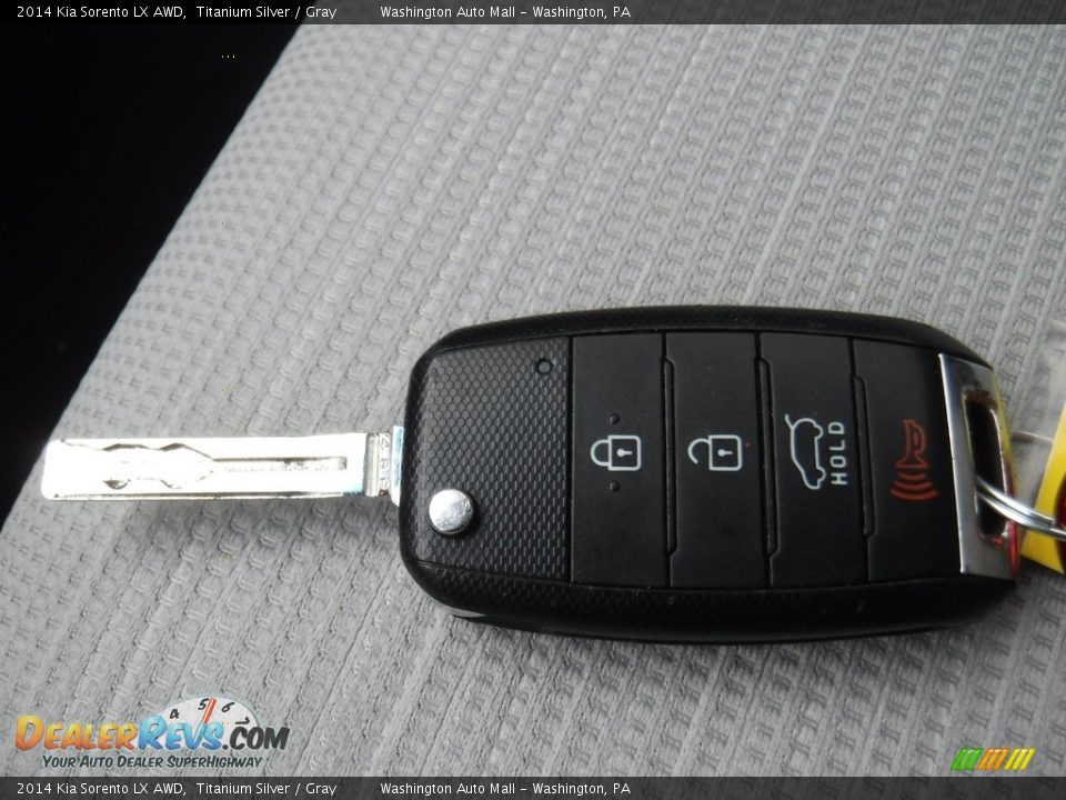2014 Kia Sorento LX AWD Titanium Silver / Gray Photo #23