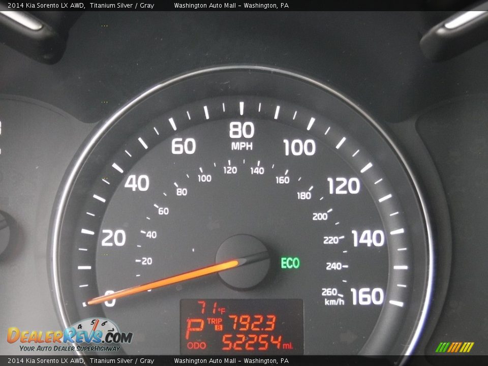 2014 Kia Sorento LX AWD Titanium Silver / Gray Photo #25