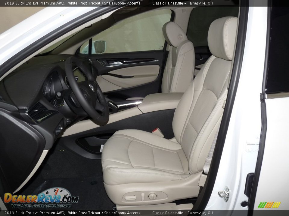 Shale/Ebony Accents Interior - 2019 Buick Enclave Premium AWD Photo #7