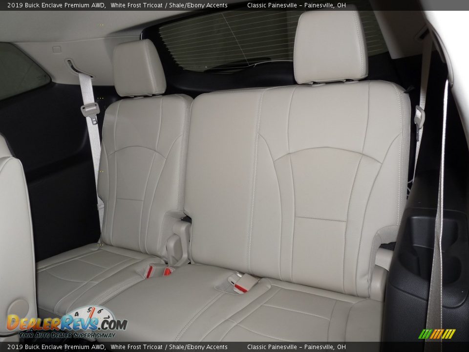 Rear Seat of 2019 Buick Enclave Premium AWD Photo #9