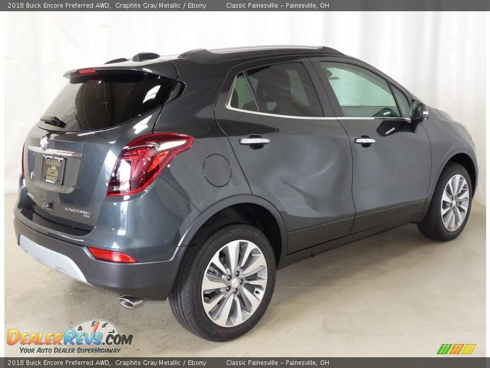 2018 Buick Encore Preferred AWD Graphite Gray Metallic / Ebony Photo #2