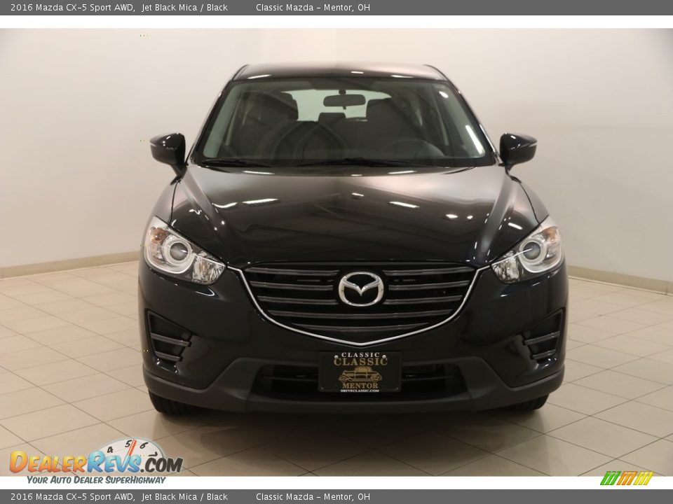 2016 Mazda CX-5 Sport AWD Jet Black Mica / Black Photo #2