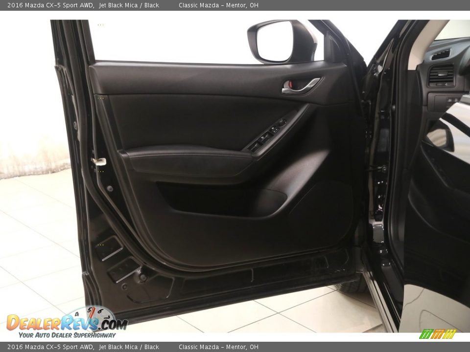 2016 Mazda CX-5 Sport AWD Jet Black Mica / Black Photo #4