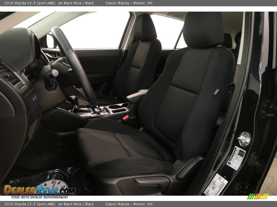 2016 Mazda CX-5 Sport AWD Jet Black Mica / Black Photo #5