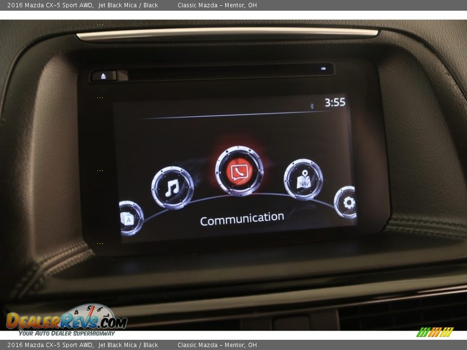 2016 Mazda CX-5 Sport AWD Jet Black Mica / Black Photo #9